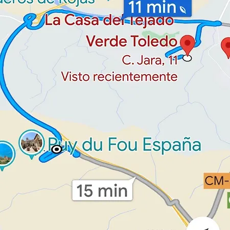 La Casa Del Tejado Toledo